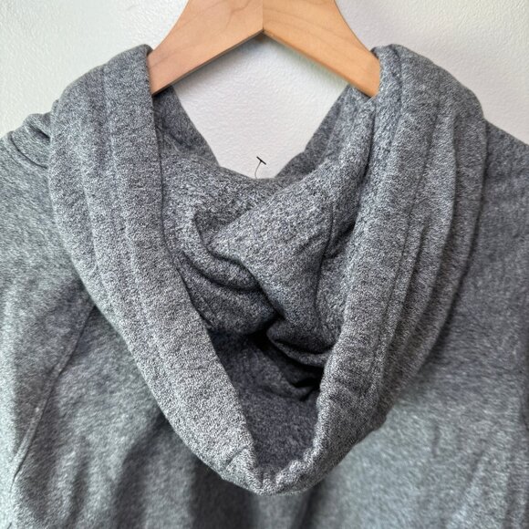 Calvin Klein Women's Fleece Lined Hoodie Sweatshirt Cropped Gray Size XXL - Picture 7 of 7